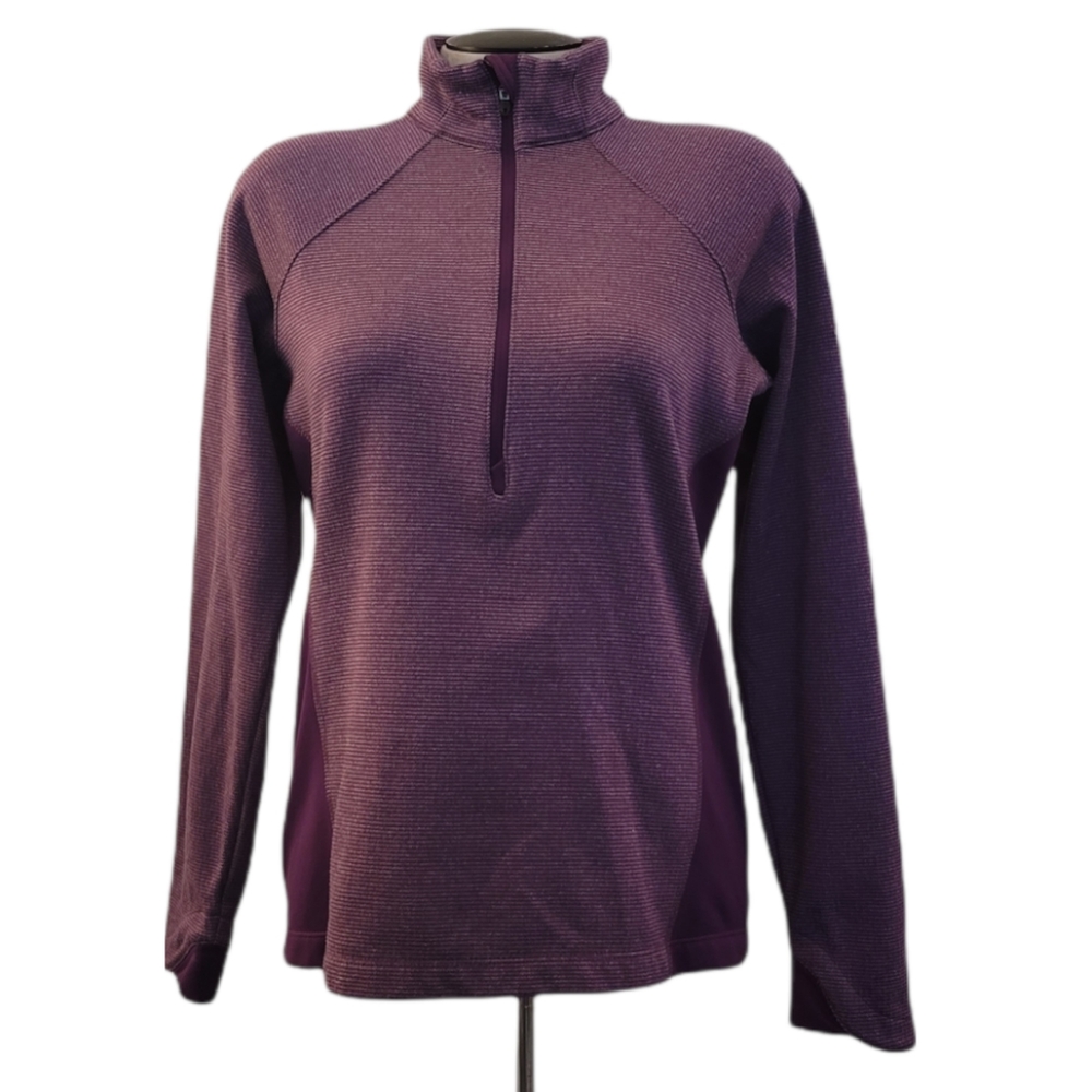 Columbia Womens Purple Half Zip Pull Over Jacket M